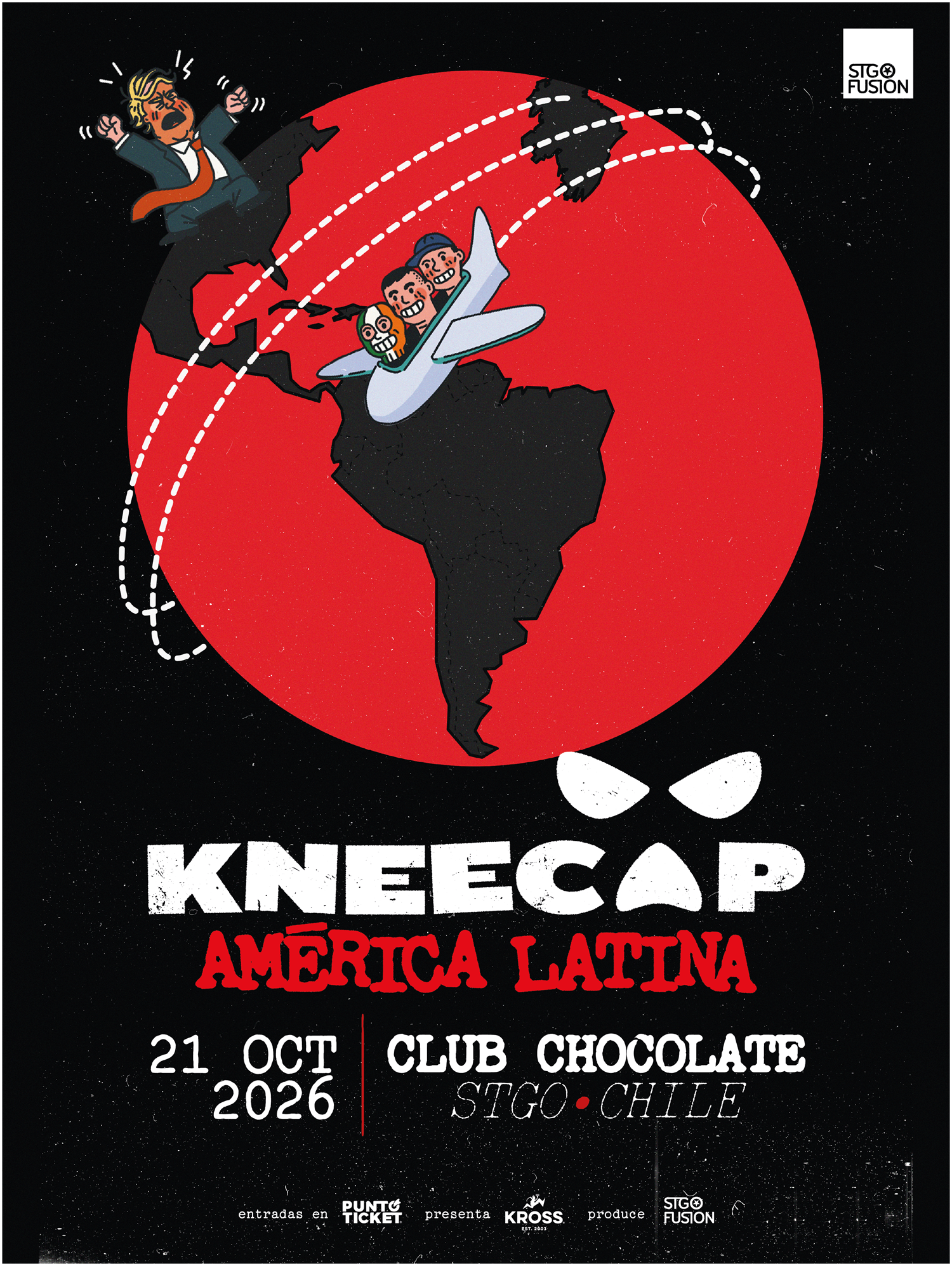 KNEECAP agenda su debut en Chile